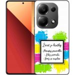 mmCase na Xiaomi Redmi Note 13 Pro 4G/Poco M6 Pro - citát 5 bílé pozadí – Zboží Živě