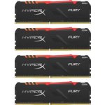 HyperX Fury RGB DDR4 64GB (4x16GB) 3466MHz CL17 HX434C17FB4AK4/64 – Zboží Mobilmania