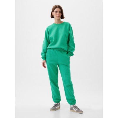 GAP Boyfriend dámské tepláky zelené – Zboží Mobilmania