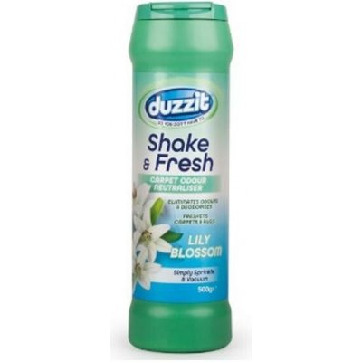 Duzzit Shake&Fresh Vonný prášek na koberce Lily Blossom 500 g – Zboží Dáma