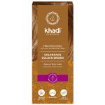 Khadi rostlinná barva na vlasy Henna ZLATÁ HNĚDÁ 100 g – Zboží Dáma