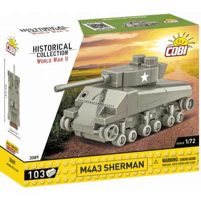 COBI 3089 tank Sherman M4A1 – Zbozi.Blesk.cz