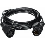 SIXTOL Trailer Cable 8 Prodlužovací 13pin kabel - závěsná zásuvka + zástrčka, 12 V, 5 m