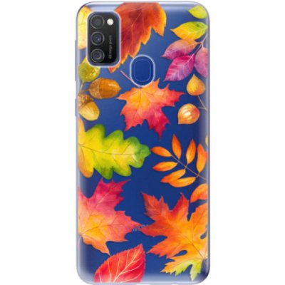 Pouzdro iSaprio - Autumn Leaves 01 - Samsung Galaxy M21
