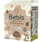 Bebis Kojenecký pudink s ovčím mlékem rýžový s kakaem 140 g – Hledejceny.cz