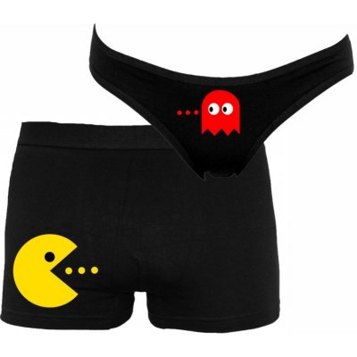 Bastard.cz Párové spodní prádlo Boxerky a kalhotky Požírač Černá – Hledejceny.cz