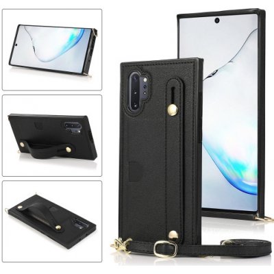 VSECHNONAMOBIL STRAP Obal s řemínkem Samsung Galaxy Note 10 Plus černé 24587 – Hledejceny.cz