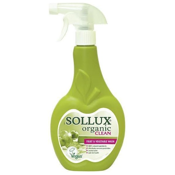 Sollux organický prostředek na mytí ovoce a zeleniny 500 ml od 63 Kč -  Heureka.cz