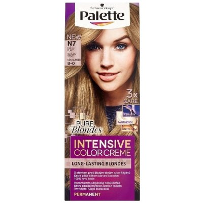 SCHWARZKOPF Palette N7 (8-0) Intensive Color Creme - barva na vlasy - Světle plavá