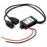 CPT měnič napětí do auta 12V na 5V - Vstup kabely, výstup 2x USB-A samice – Hledejceny.cz