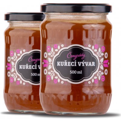 Čongrády Kuřecí vývar 500 ml – Zboží Dáma