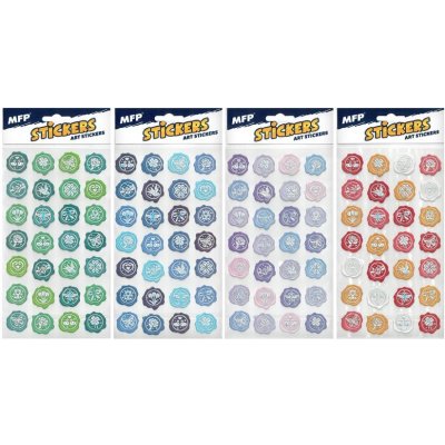 MFP Paper Samolepky pečeť mix laser 1001 125x256 – Zboží Dáma