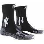 X-Socks X-Bionic ponožky Trek Outdoor opal black/dolomite grey melange – Zboží Mobilmania