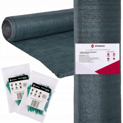 Springos stínící tkanina 65% 1,5 x 50 m zelená SN0021 – Sleviste.cz