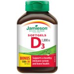 Jamieson Vitamín D3 1000IU 180 kapslí – Hledejceny.cz