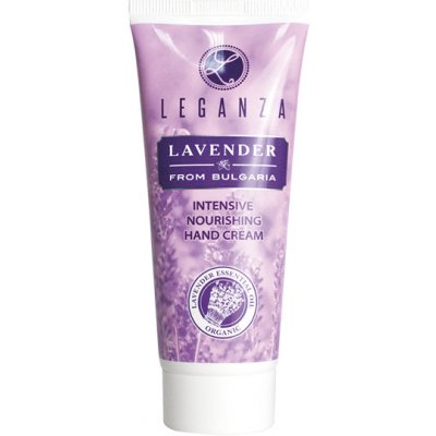 Leganza Lavender intenzivní hydratační krém na ruce (Special Selected Bulgarian Organic Lavender Oil) 75 ml – Zbozi.Blesk.cz