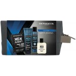 Dermacol Men Agent sprchový gel 250 ml + balzám po holení 100 ml + čisticí slupovací maska 10 ml + deospray bez obsahu hliníku 150 ml – Zboží Dáma