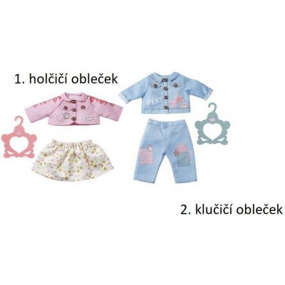 Baby Annabell Oblečení na holčičku a na chlapečka 2 druhy 43 cm – Zbozi.Blesk.cz