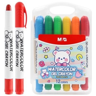 M&G sada voskovky gelové vysouvatelné 12 ks – Sleviste.cz