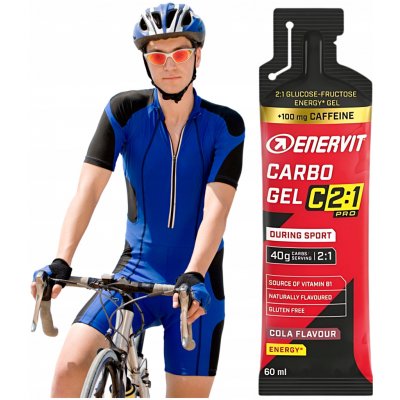 Enervit Carbo Gel C2:1 s kofeinem 60 ml – Sleviste.cz