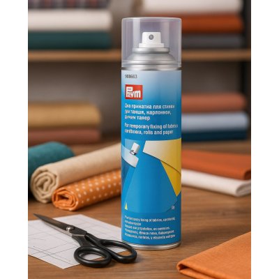 PRYM Lepidlo na textil ve spreji 968 063, trvalé spojení, aktivace žehličkou, 250 ml – Zboží Dáma PRYM Lepidlo na textil ve spreji 968 063, trvalé spojení, aktivace žehličkou, 250 ml – Zboží Dáma