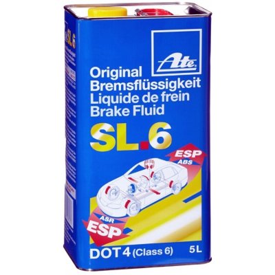 ATE SL.6 Brzdová kapalina DOT 4 5 l – Zbozi.Blesk.cz