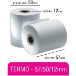 Pokladní kotouček TERMO 57/50/12mm – Zboží Živě