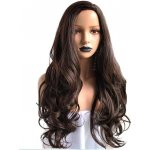Paruka Tmavě hnědá vlnitá paruka Jess – Zboží Dáma