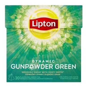 Lipton Dynamic Gunpowder zelený aromatizovaný čaj 20 sáčků 36 g od 55 Kč -  Heureka.cz