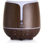 Airbi SONIC Aroma difuzér s bluetooth reproduktorem a osvětlením tmavé dřevo 300 ml – Zboží Dáma