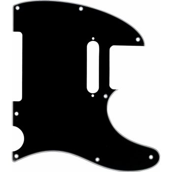 Fender 3-Ply 8-Hole Mount Telecaster Pickguard Black