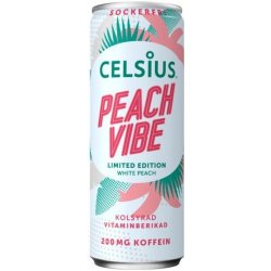 Celsius Energy Drink Peach Vibe 355 ml