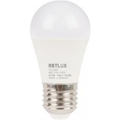 Retlux RLL 638 G45 E27 miniG 6W WW D – Sleviste.cz