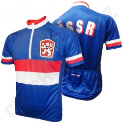 Dexter RETRO ČSSR pánský modrý cyklistický dres - Nejlepší Ceny.cz