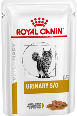 Royal Canin Veterinary Health Nutrition Cat Urinary S/O Pouch in Gravy 24 x 85 g
