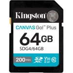 Kingston SDXC 64GB Canvas Go Plus SDG4/64GB – Sleviste.cz