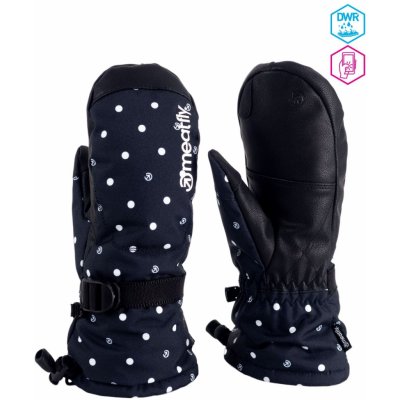 Meatfly rukavice Manson black dots – Sleviste.cz