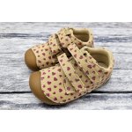 Bundgaard Petit Strap Canvas Beige Hearts – Sleviste.cz