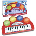 Bontempi dětské elektronické klávesy se světelnými efekty červené – Zboží Mobilmania