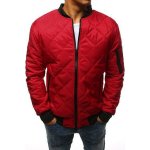 DStreet bunda pánská prošívaná TX2210 bomber jacket červená – Zboží Mobilmania