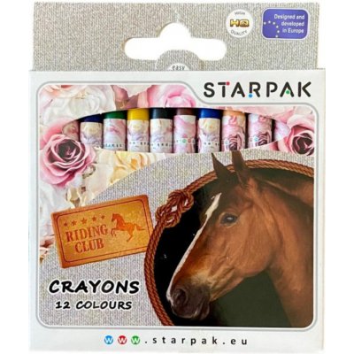 Starpak voskovky kůň 12 ks – Hledejceny.cz