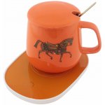 APT DA27G Elektrický ohřívač šálku 16 W + šálek oranžový – Hledejceny.cz