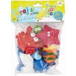 Teddies Zvířátka do vany gumová 6ks se síťkou – Sleviste.cz