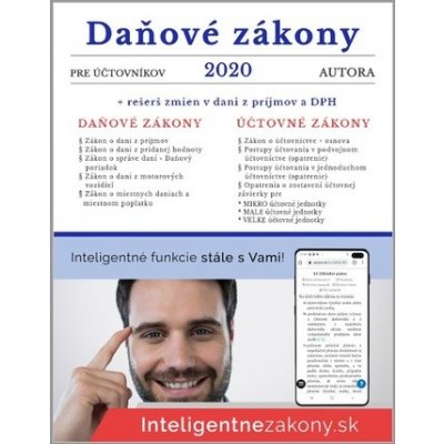 Daňové zákony 2020 pre účtovníkov