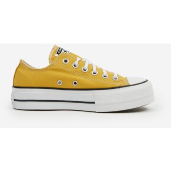 Converse Chuck Taylor All Star Lift Platform Seasonal OX A03057 thriftshop yellow/black/white