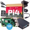 Raspberry Pi 4B, Oficiální STAR-T Box, Raspberry Pi RPi 4B 4 GB Raspberry Pi