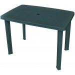 OMAXI 570639 Zahradní stůl zelený 101 x 68 x 72 cm plast – Hledejceny.cz