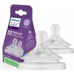 Philips Avent savička Natural Response 5 rychlý průtok 2 ks transparentní – Zboží Dáma