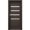 Interiérové dveře Porta Doors Verte Home H4 dub tmavý 90 cm pravé