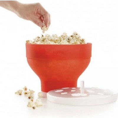 Lékué Výrobník popcornu červený – Zbozi.Blesk.cz
